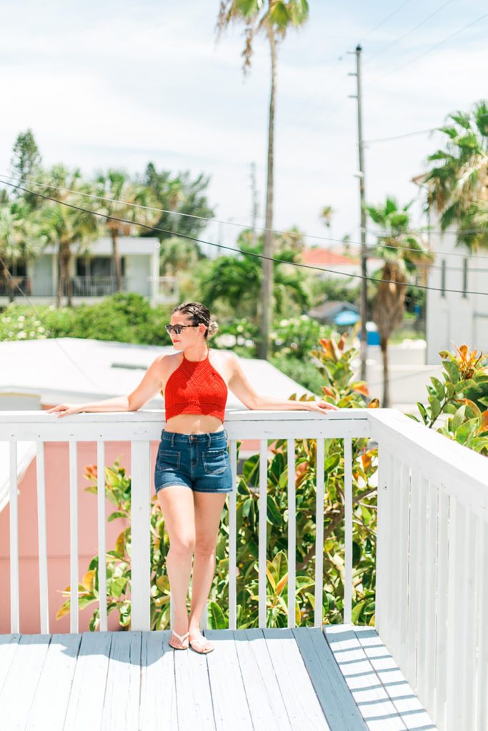 She S On The Loose Crochet Crop Top High Waisted Shorts My Travel Style